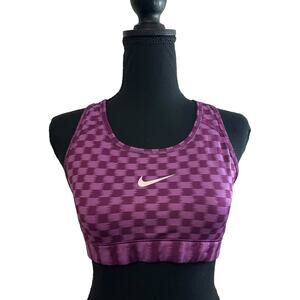 Nike Sports Bra Purple Size M
